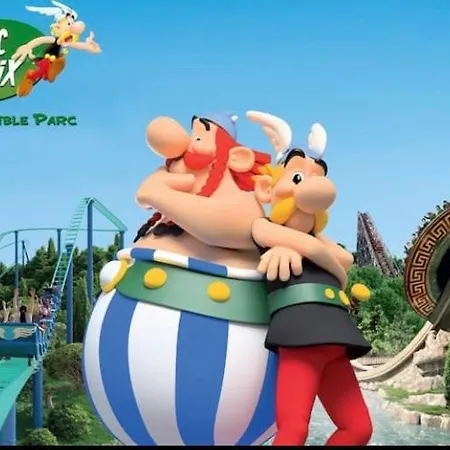 Maison Individuelle Confort Terrasse Exterieur Proche Parc Asterix, Aeroport Roissy Cdg, Paris, Disney, Chateau De Chantilly Vakantiehuis