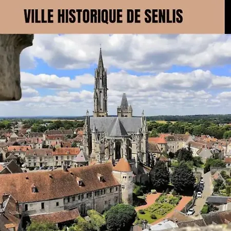 Maison Individuelle Confort Terrasse Exterieur Proche Parc Asterix, Aeroport Roissy Cdg, Paris, Disney, Chateau De Chantilly La Chapelle-en-Serval